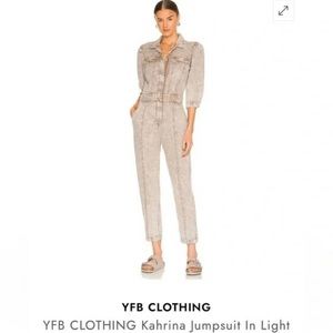 REVOLVE YFB denim jumpsuit